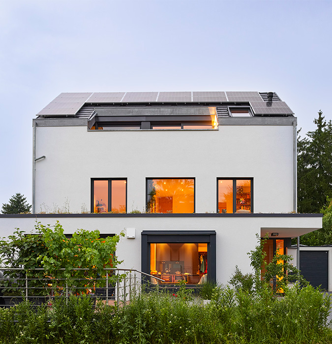 Modernes Haus in Holzbauweise Freiburg Breisgau | © Helmuth Scham BFF, Architektur Fotograf Konstanz